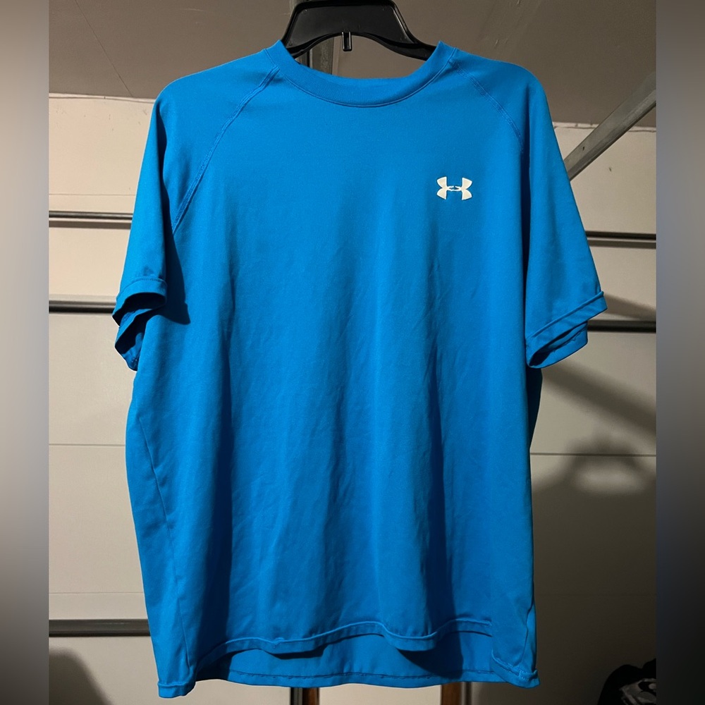 Under Armour Men's Vibrant Blue Short Sleeve Tee size medium